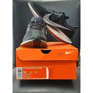 Nike Zoom Pegasus 35 Turbo. Black/Gray. AJ4114-001. Men Size 10